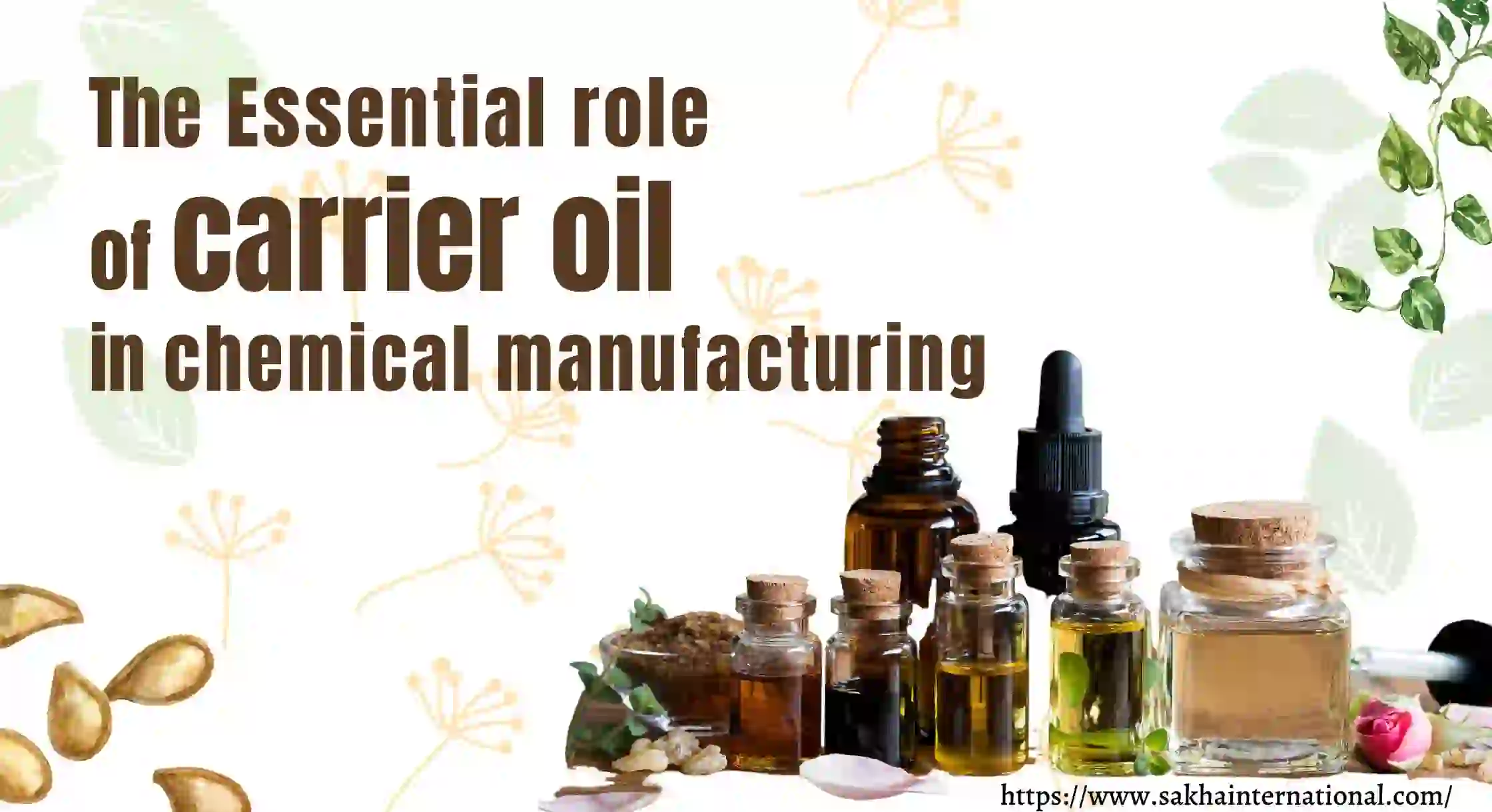 The Essential role of carrier oil in chemical manufacturing_result