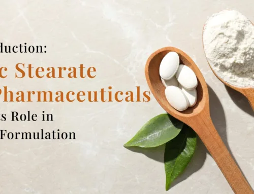 Introduction: Zinc Stearate in Pharmaceuticals and Its Role in Drug Formulation