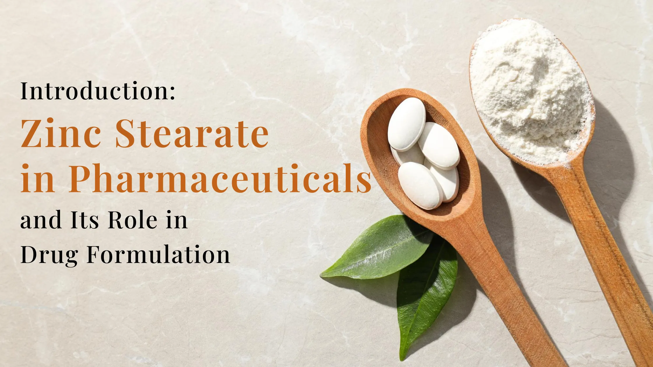 zinc stearate in pharmaceuticals tablet manufacturing