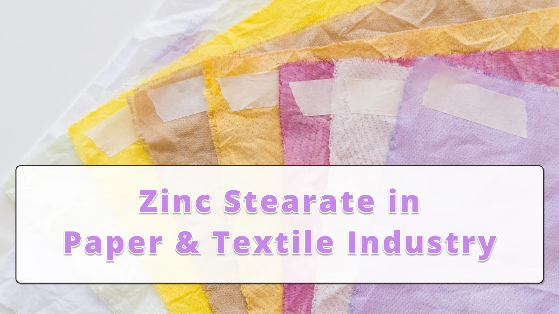 zinc stearate in paper coating process