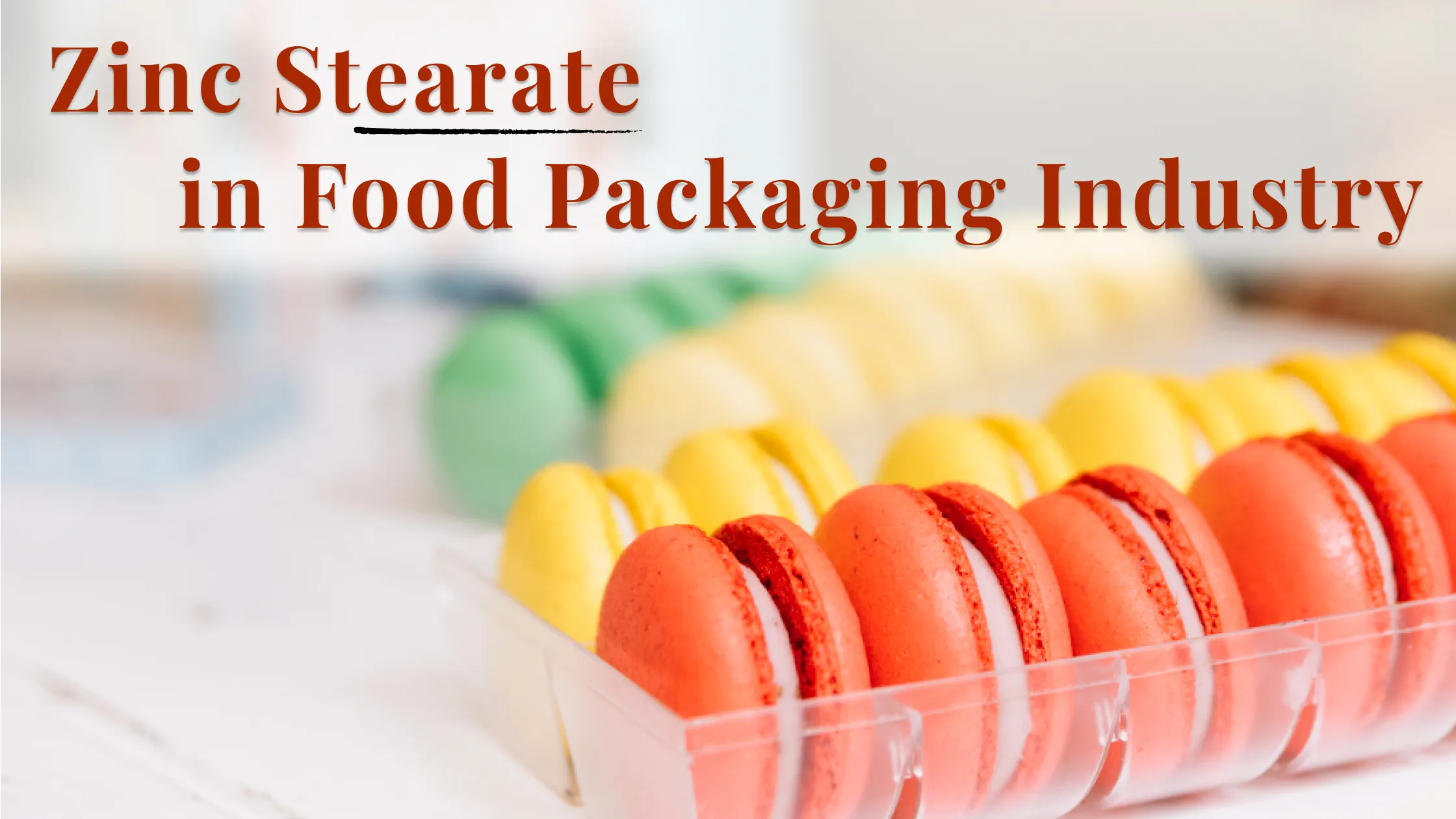 plastic food packaging with zinc stearate additive