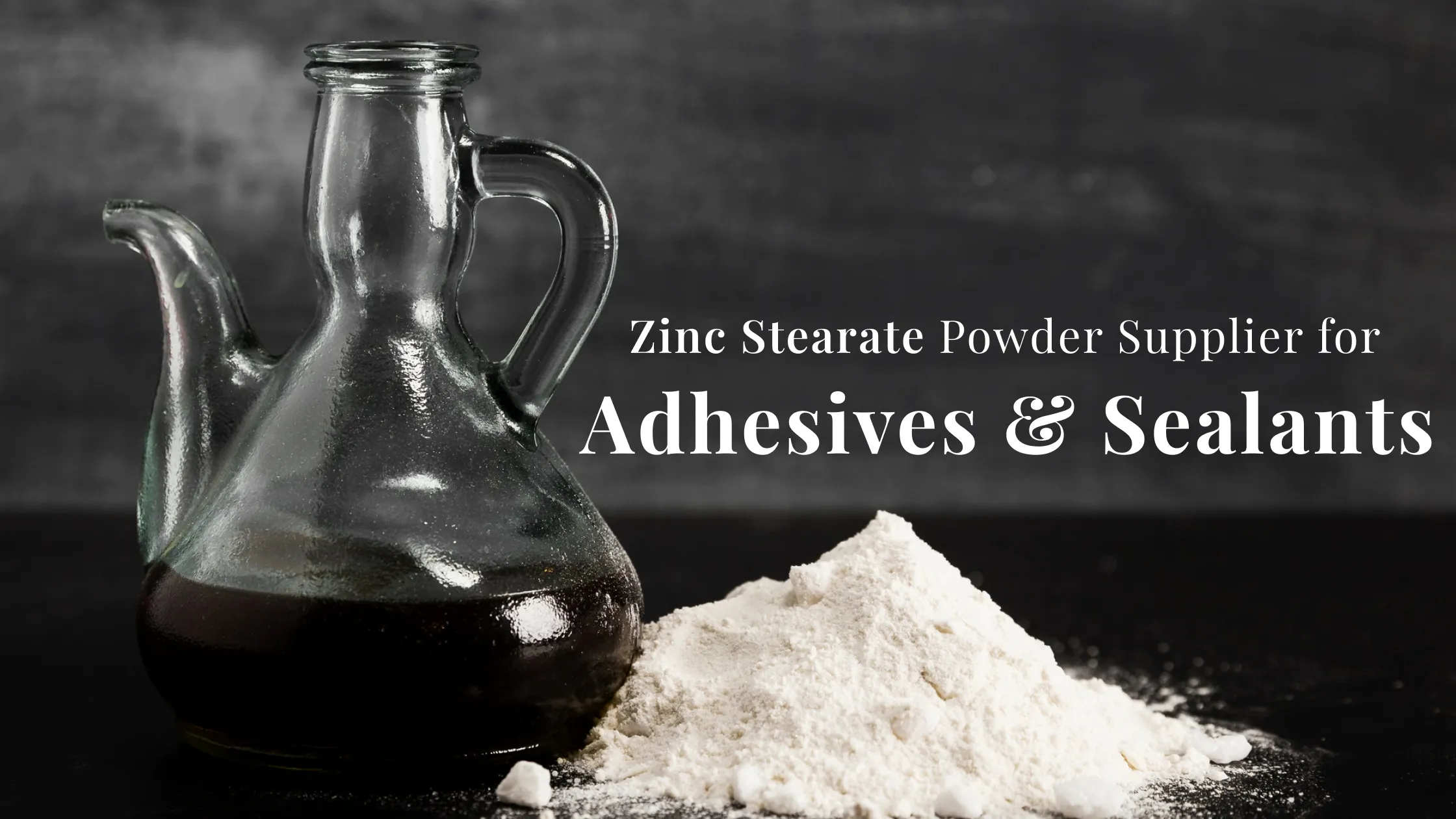 zinc stearate supplier for sealants industry