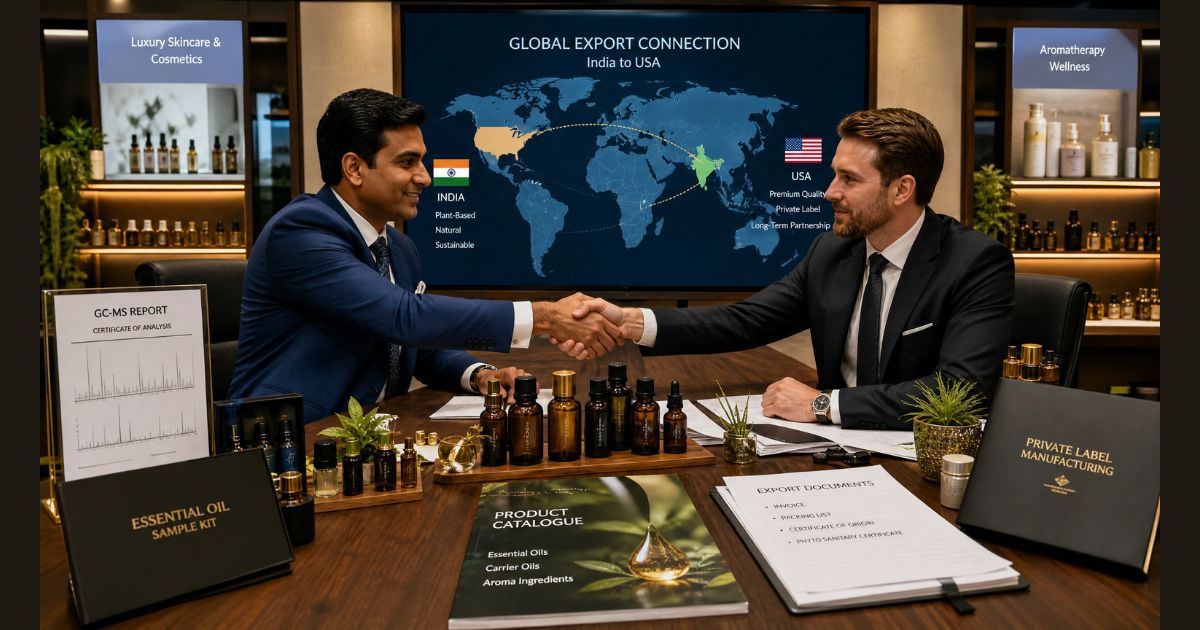Essential Oil Supplier in India for USA Businesses 4 Partner With Sakha International