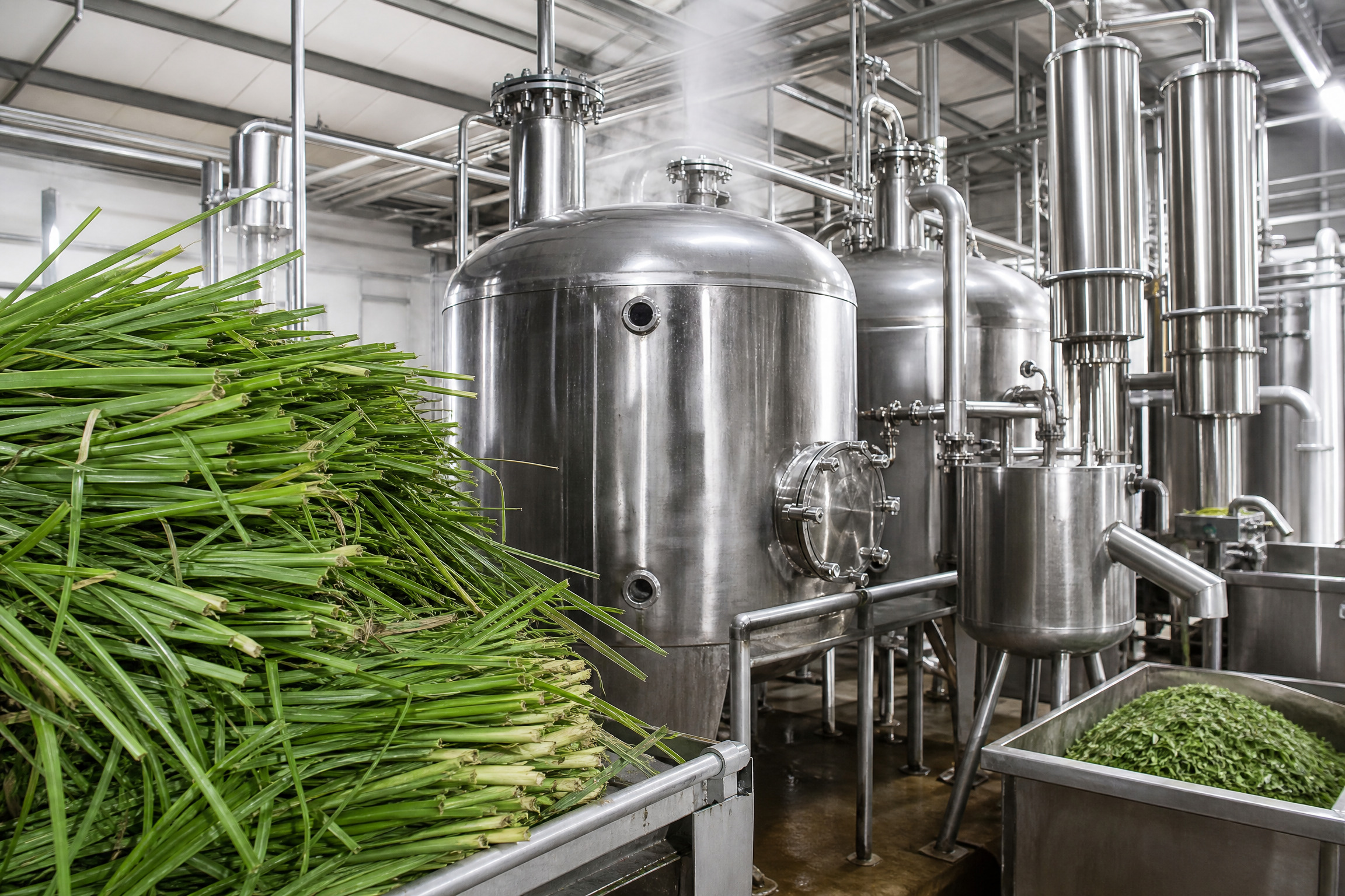 Citronella Oil 3 citronella distillation process