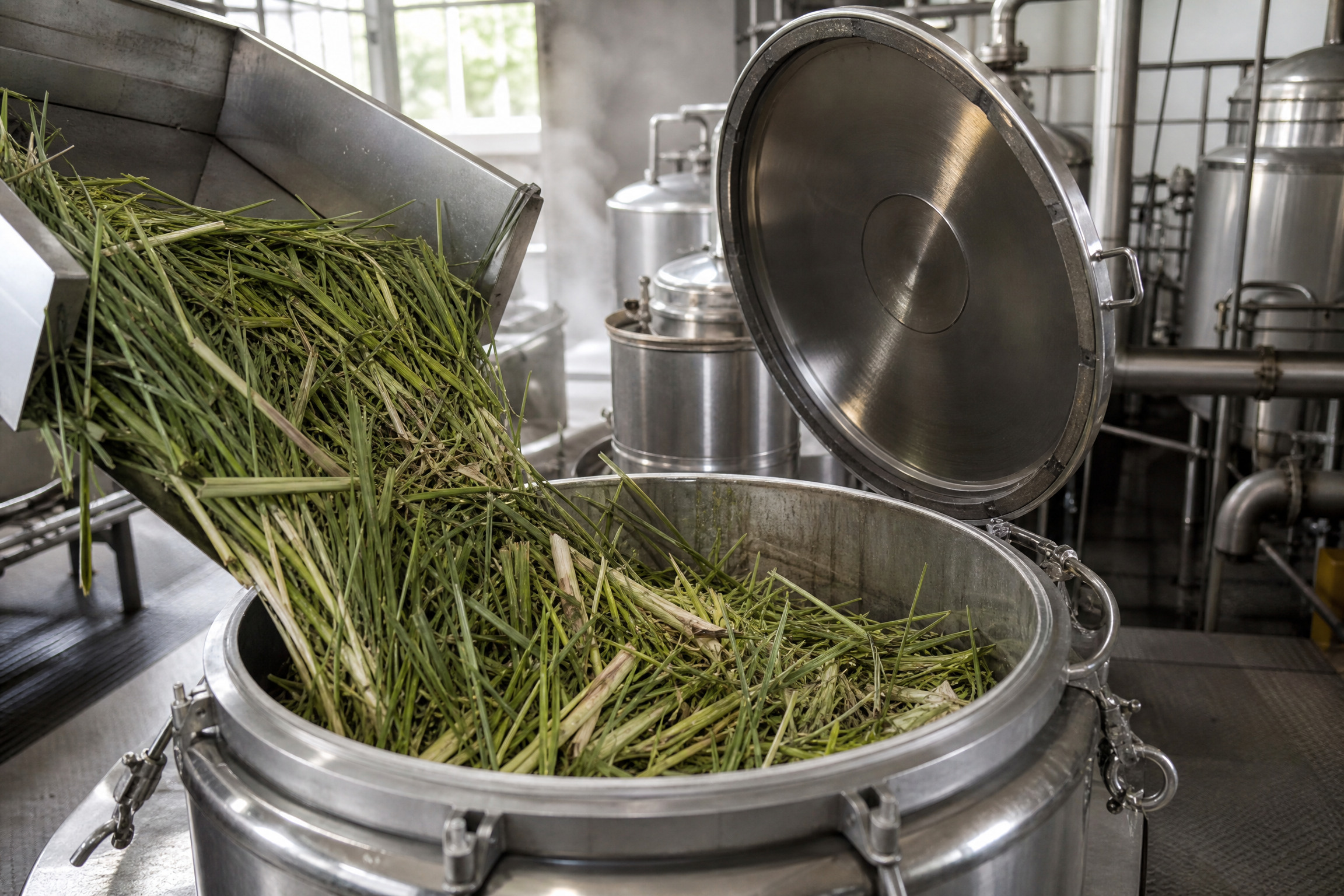 lemongrass distillation process
