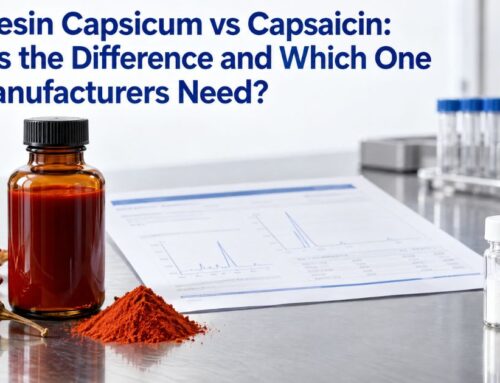 Oleoresin Capsicum vs Capsaicin: What’s the Difference and Which One Do Manufacturers Need?